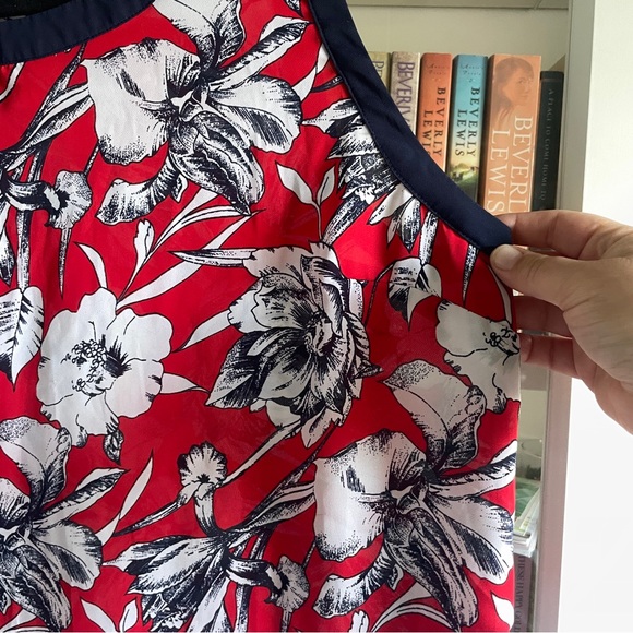 Liz Claiborne Navy Floral Blouse Bundle size L - Picture 13 of 16